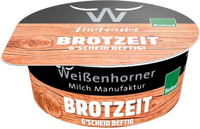 Produktfoto zu Frischcreme Brotzeit von Weißenhorner