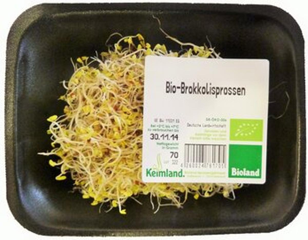Produktfoto zu Brokkolisprossen von Keimland