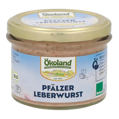 Produktfoto zu Pfälzer Leberwurst im Glas von Ökoland