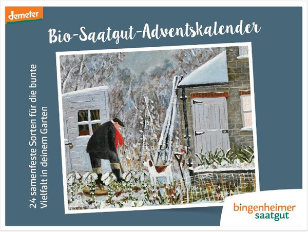 Produktfoto zu Saatgut Adventskalender von Bingenheimer Saatgut