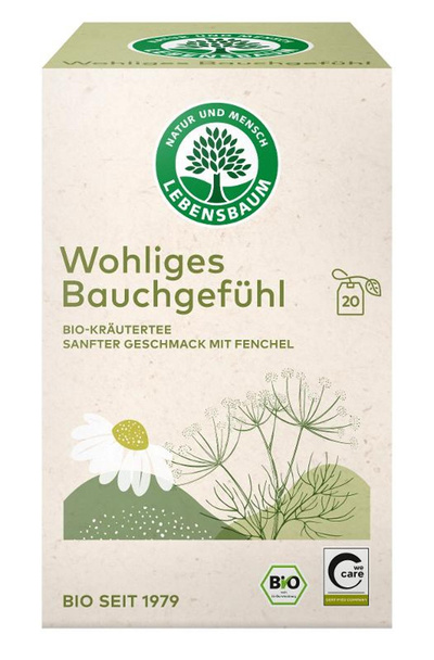 Produktfoto zu Wohliges Bauchgefühl Tee von Lebensbaum