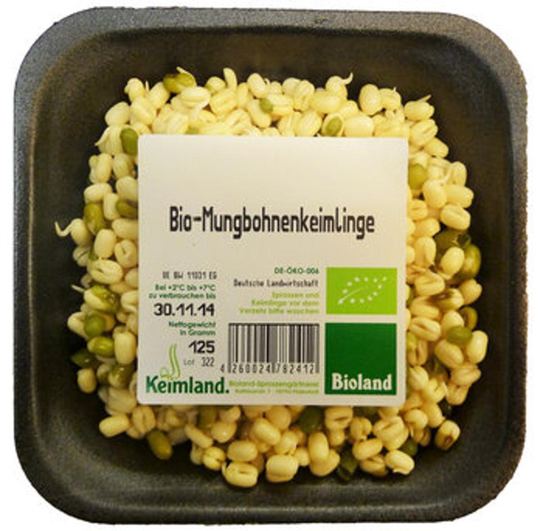 Produktfoto zu Mungbohnensprossen von Keimland