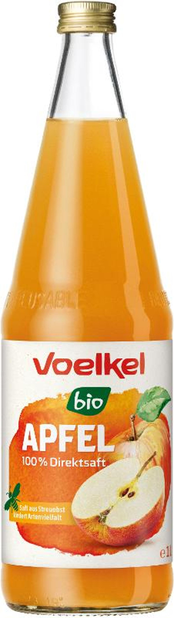 Produktfoto zu 6er Kasten Apfelsaft naturtrüb, Streuobst von Voelkel