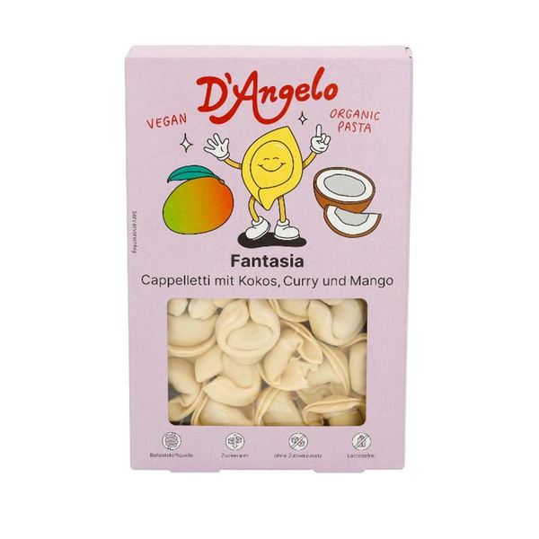 Produktfoto zu Cappelletti mit Kokos Mango Curry von D'Angelo