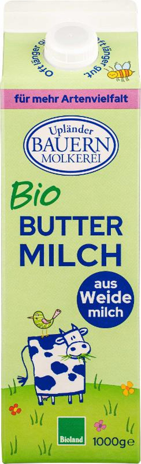 Produktfoto zu Buttermilch Tetra von Upländer Bauernmolkerei