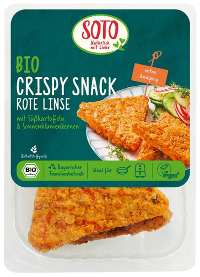 Produktfoto zu Crispy Snack Rote Linse von Soto