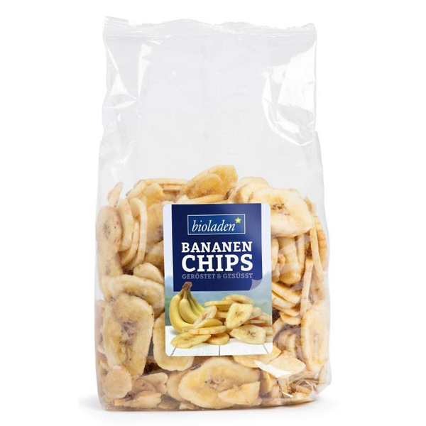 Produktfoto zu Bananenchips von bioladen