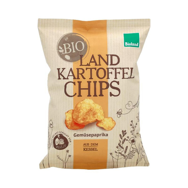 Produktfoto zu Kartoffelchips Gemüsepaprika von Jo Snack
