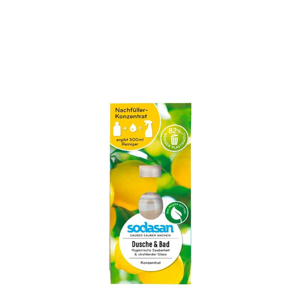 Produktfoto zu Dusche- & Badreiniger Nachfüllkonzentrat von Sodasan