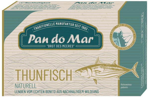 Produktfoto zu Thunfisch naturell von Pan do mar
