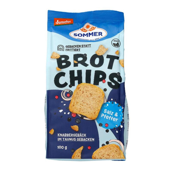 Produktfoto zu Brotchips Salz & Pfeffer von Sommer