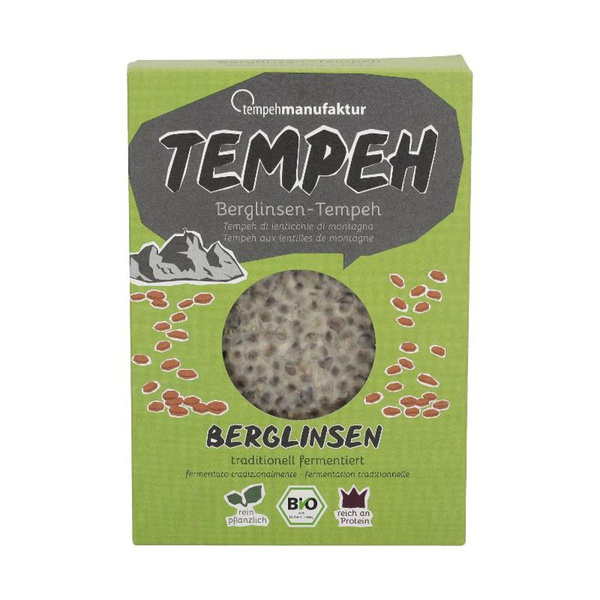 Produktfoto zu Tempeh Berglinsen von Tempehmanufaktur