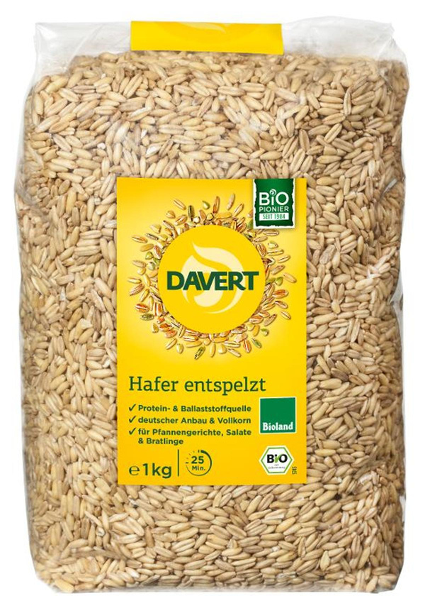Produktfoto zu Hafer, entspelzt von Davert