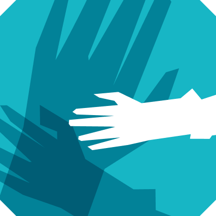 KI generiert: Ein weißer Papierflieger vor einem geometrischen, blauen Hintergrund.