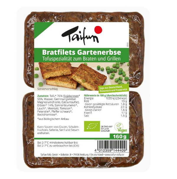 Produktfoto zu Bratfilets Gartenerbse von Taifun