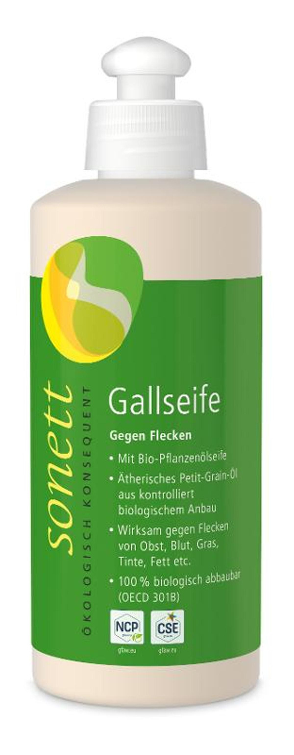 Produktfoto zu Flüssige Gallseife von Sonett