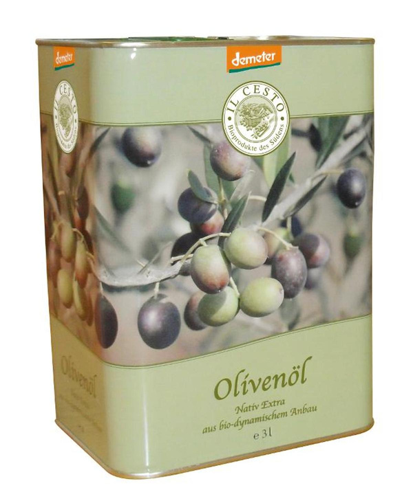 Produktfoto zu Olivenöl nativ extra im 3l Kanister von Il Cesto
