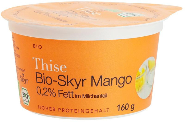 Produktfoto zu Skyr mit Mango 0,2 % von Thise Mejeri