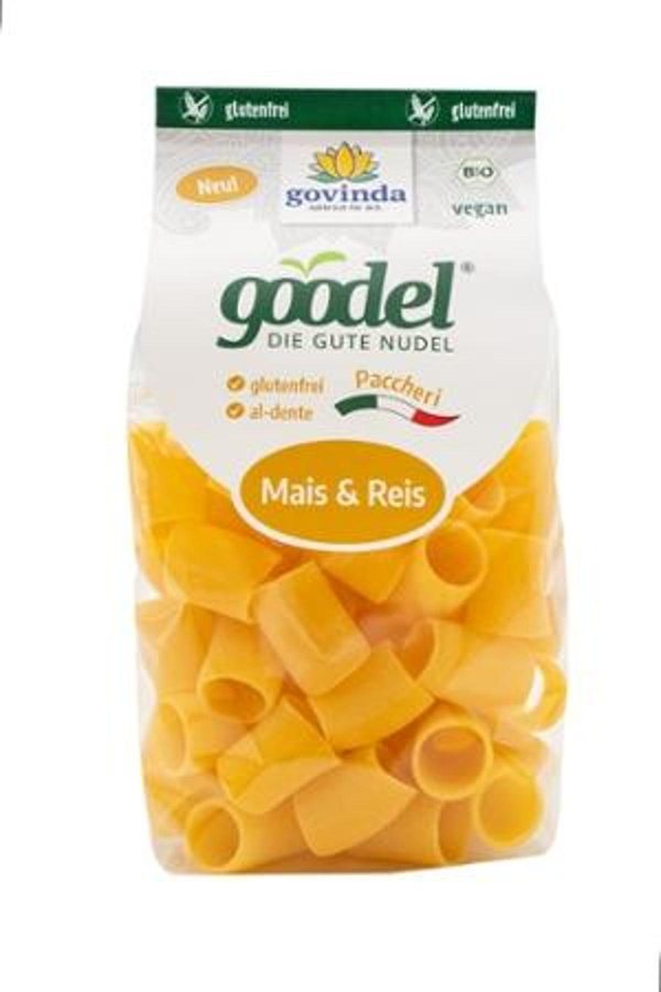 Produktfoto zu Goodel Paccheri Mais & Reis von Govinda