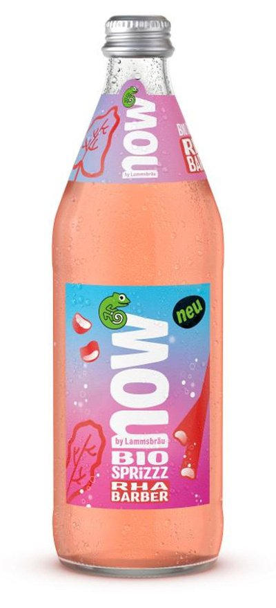 Produktfoto zu now Sprizzz Rhabarber von Lammsbräu