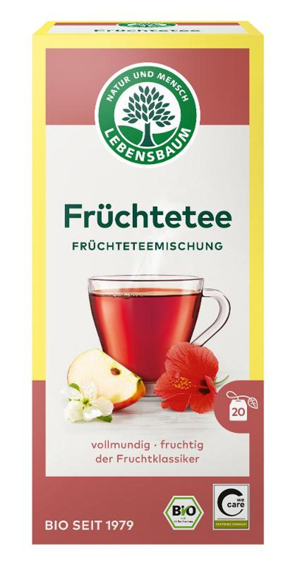 Produktfoto zu Früchtetee im Beutel von Lebensbaum