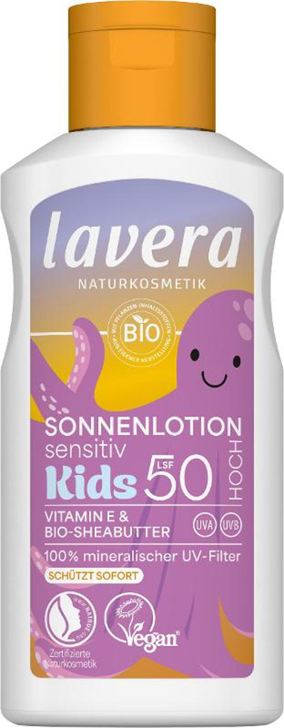 Produktfoto zu Sonnenlotion Kids LSF 50 von Lavera