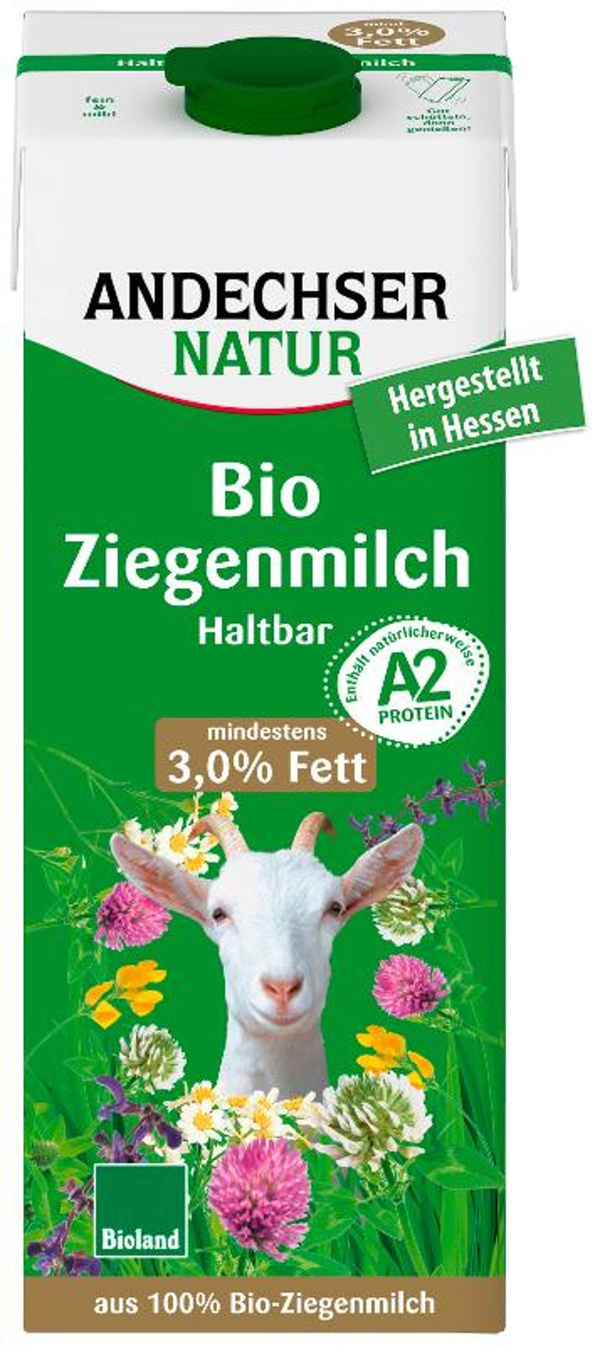 Produktfoto zu H-Ziegenmilch von Andechser