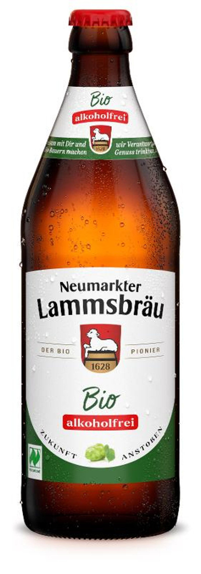 Produktfoto zu 10er Kasten Lammsbräu 0,5l alkoholfrei