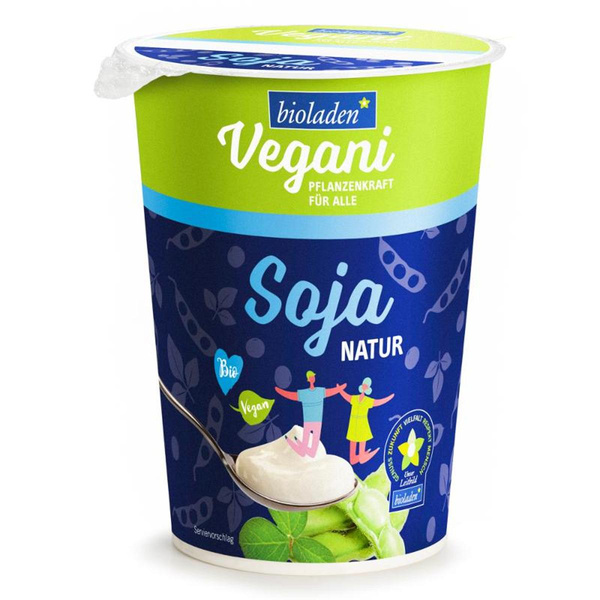 Produktfoto zu Soja Joghurt Alternative Natur VEGANI von bioladen