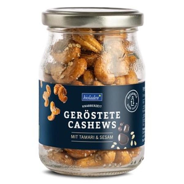 Produktfoto zu Tamari Sesam Cashews von bioladen