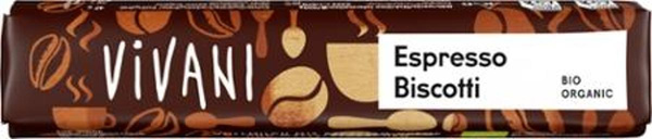 Produktfoto zu Espresso Biscotti Riegel von Vivani
