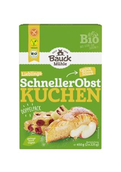 Produktfoto zu Schneller Obstkuchen von Bauckhof