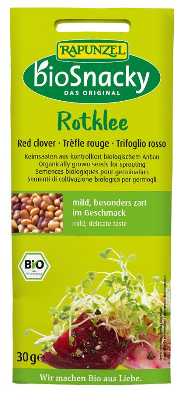 Produktfoto zu Rotklee Keimsaat von Rapunzel
