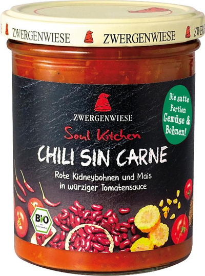 Produktfoto zu Soul Kitchen Chili sin Carne von Zwergenwiese