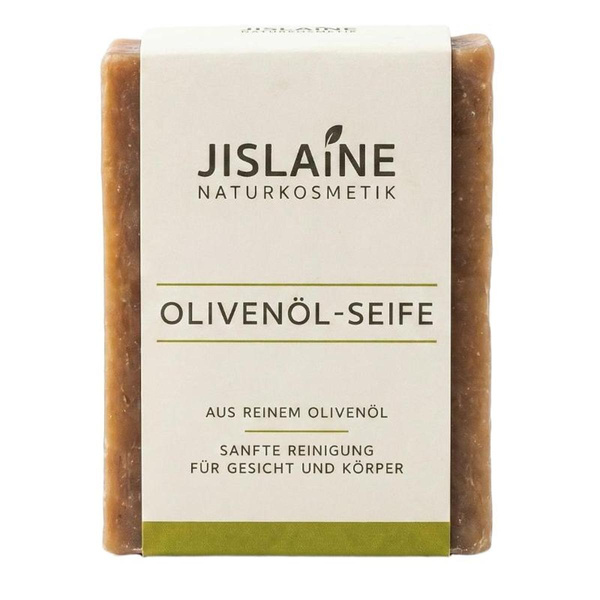 Produktfoto zu Olivenölseife Block von Jislaine Naturkosmetik