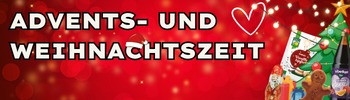 KI-generierte Beschreibung: Das Bild zeigt Weihnachtsmotive mit dem Text "ADVENTS- UND WEIHNACHTSZEIT".