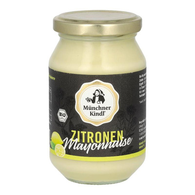 Produktfoto zu Zitronen Mayonnaise von Münchner Kindl