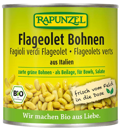 Produktfoto zu Flageolet Bohnen von Rapunzel