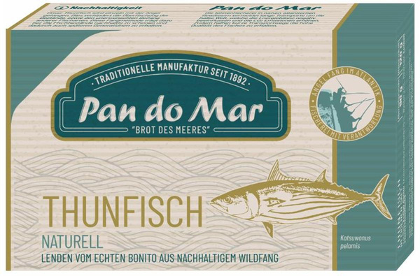 Produktfoto zu Thunfisch naturell von Pan do mar