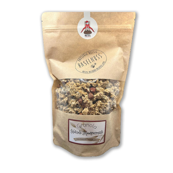 Produktfoto zu Granola Knuspermüsli Nuss von Hutzel