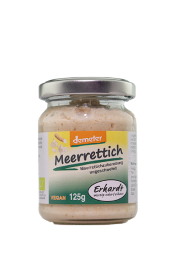 Produktfoto zu Meerrettich im Glas von Erhardt