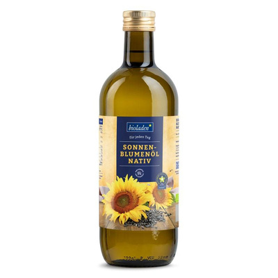 Produktfoto zu Natives Sonnenblumenöl von bioladen