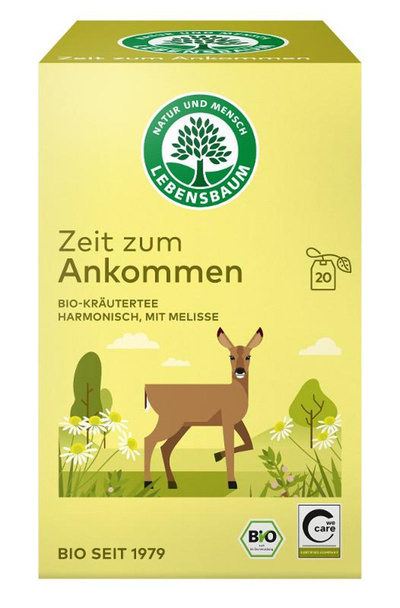 Produktfoto zu Zeit zum Ankommen Tee von Lebensbaum