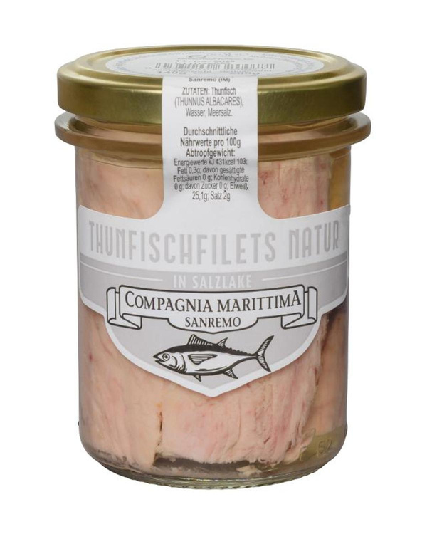 Produktfoto zu Thunfischfilets Natur von Compagnia Marittima Sanremo