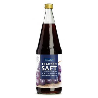 Produktfoto zu 6er Kasten  Traubensaft, rot von bioladen