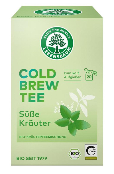 Produktfoto zu Cold Brew Süße Kräuter von LEBENSBAUM
