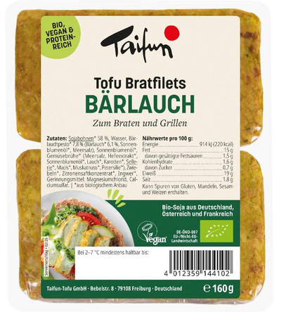 Produktfoto zu Bärlauch Bratfilets von Taifun