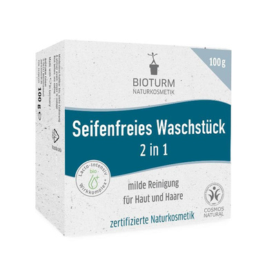Produktfoto zu Seifenfreies Waschstück 2 in 1 von Bioturm