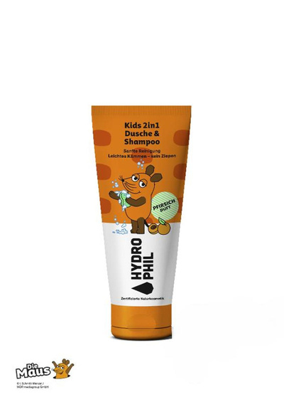 Produktfoto zu 2in1 Shampoo & Dusche Maus von Hydrophil