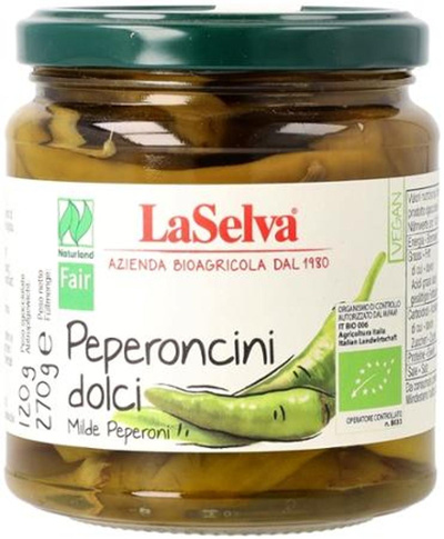 Produktfoto zu Milde Peperoncino in Weinessig von LaSelva